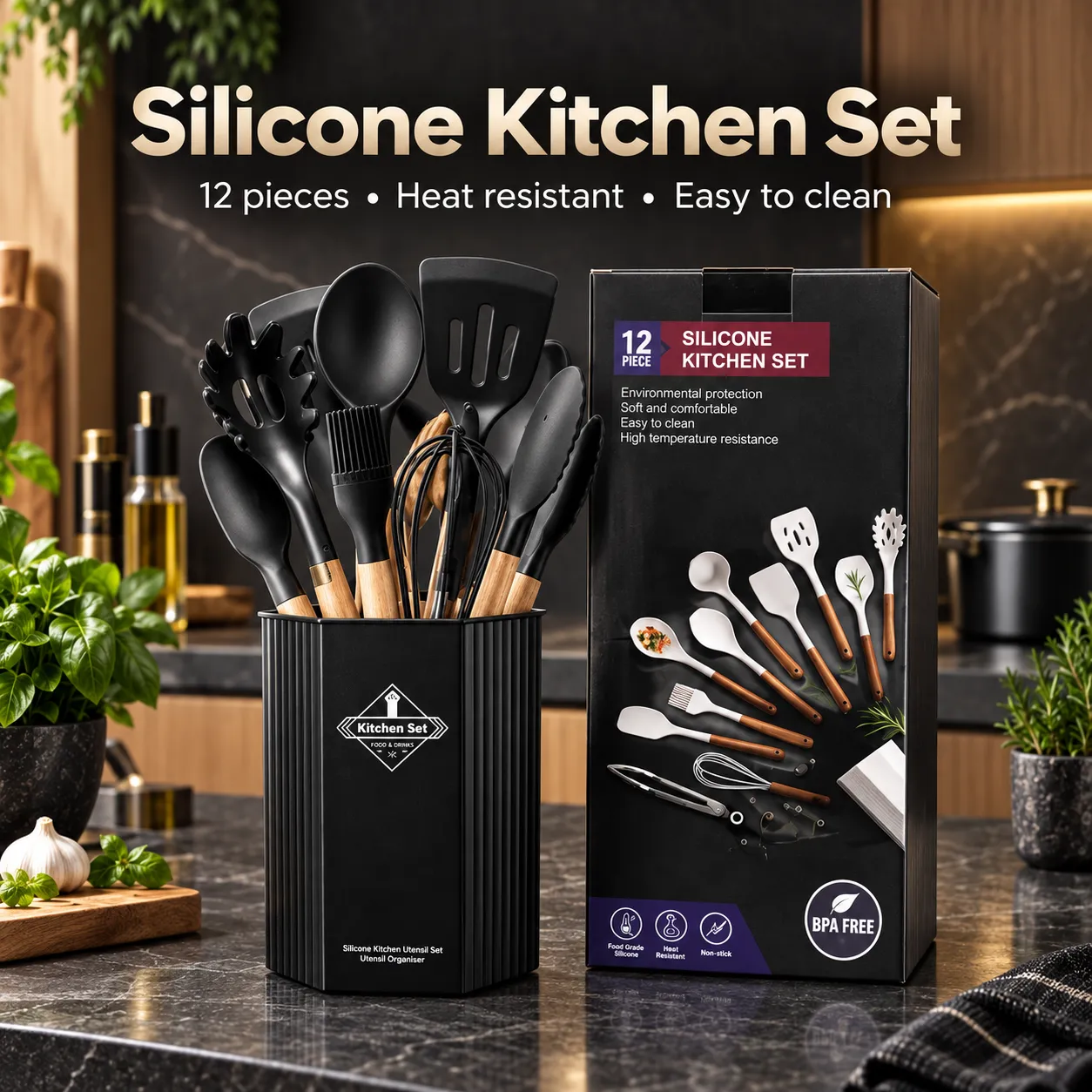 Silicone kitchen set - 2
