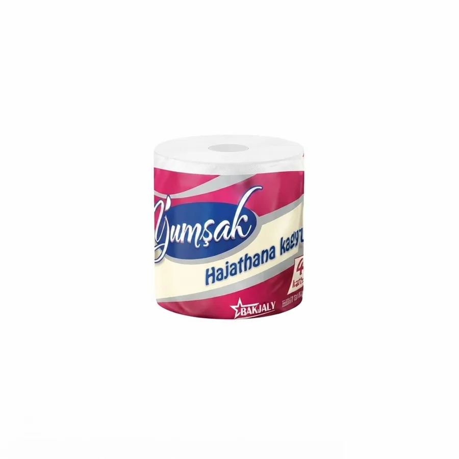Soft four-layer toilet paper "Bakjaly" - 1