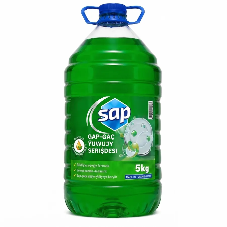 Dishwashing liquid "Sap". - 4