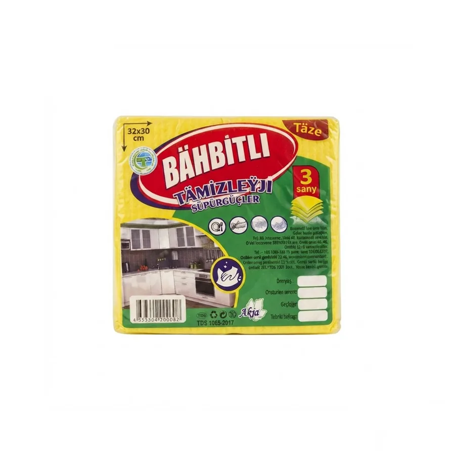 Cleaning mops "Bakdzhali" size 32*30 cm. - 2
