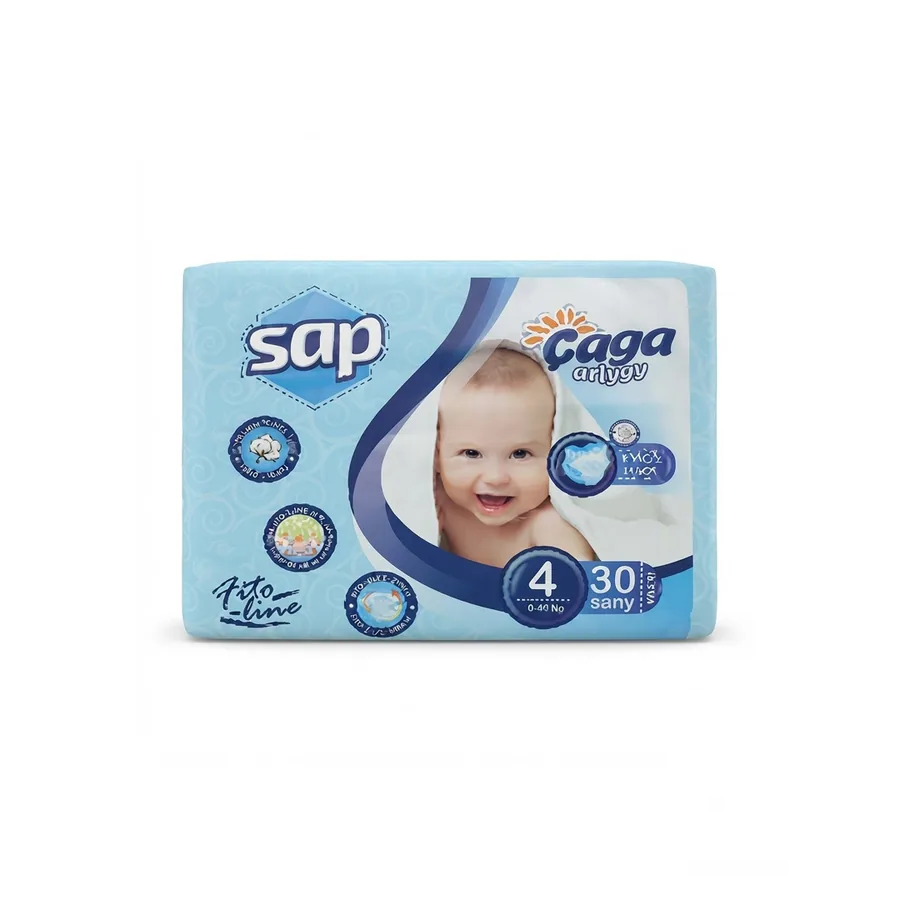 Baby diapers "Sap" (Pampers) - 2
