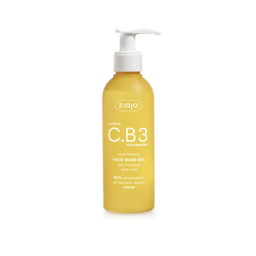 Ziaja Face Wash Gel with Vitamins C, B3 and Niacinamide - 1