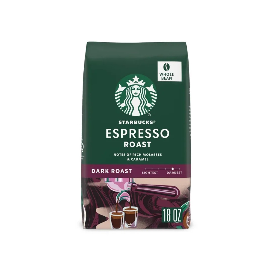 Starbucks strong roast coffee beans for espresso - 1