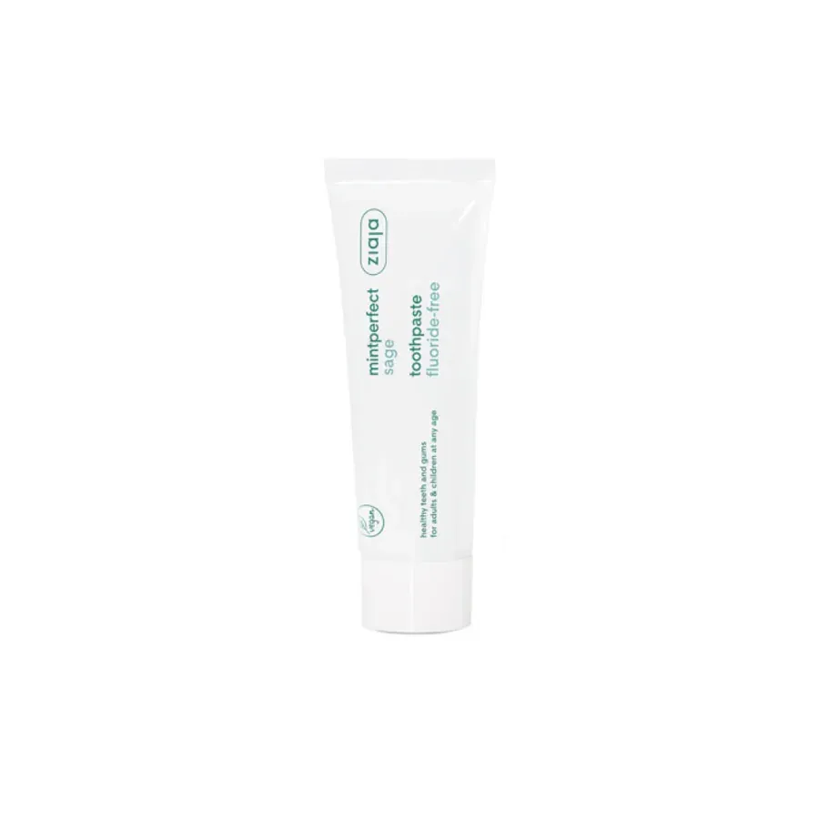 Ziaja toothpaste with mint and sage aroma, fluoride-free. - 1