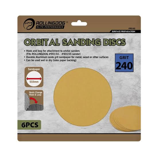 Round sandpaper set - 3
