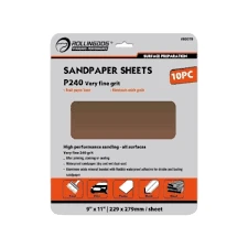 Sandpaper set (10 sheets) - 4