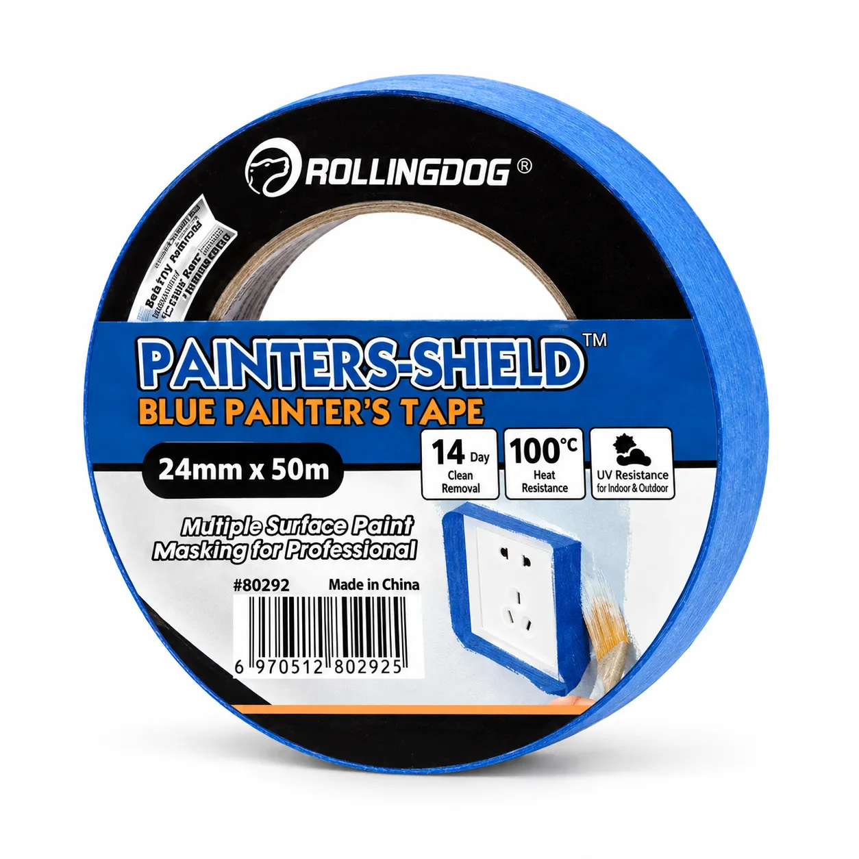 Scotch tape (blue) for paint - 2