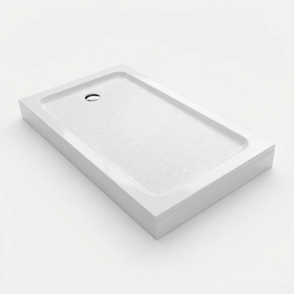 Rectangular acrylic shower tray - 6