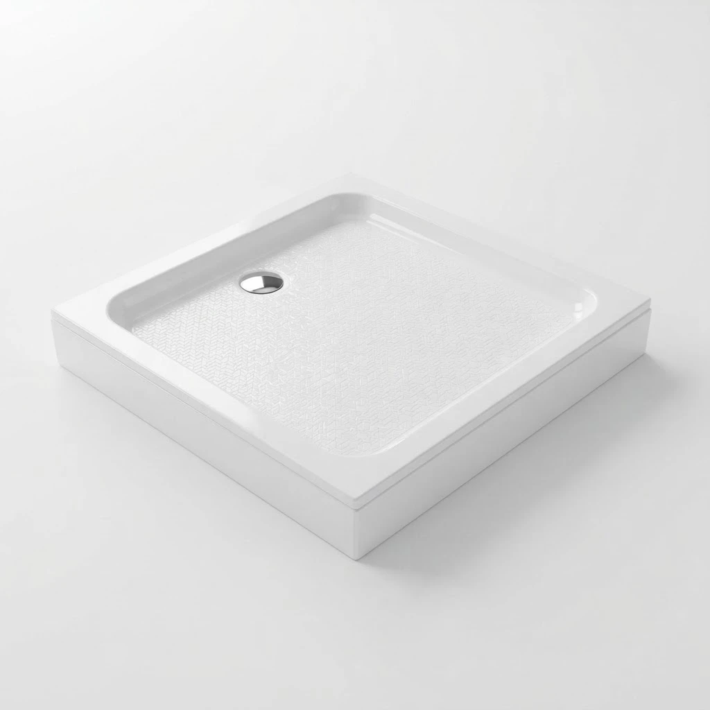 Rectangular acrylic shower tray - 4