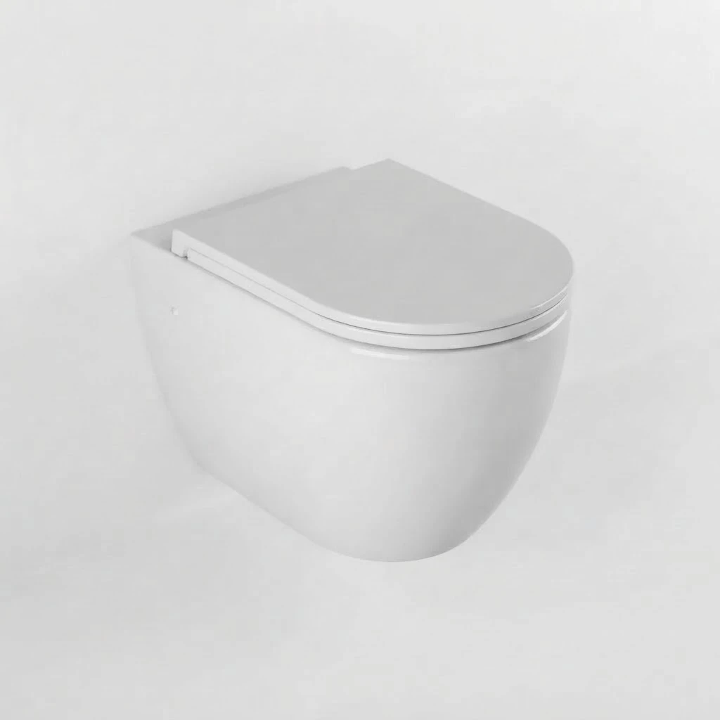 The toilet is made of ceramics. - 2