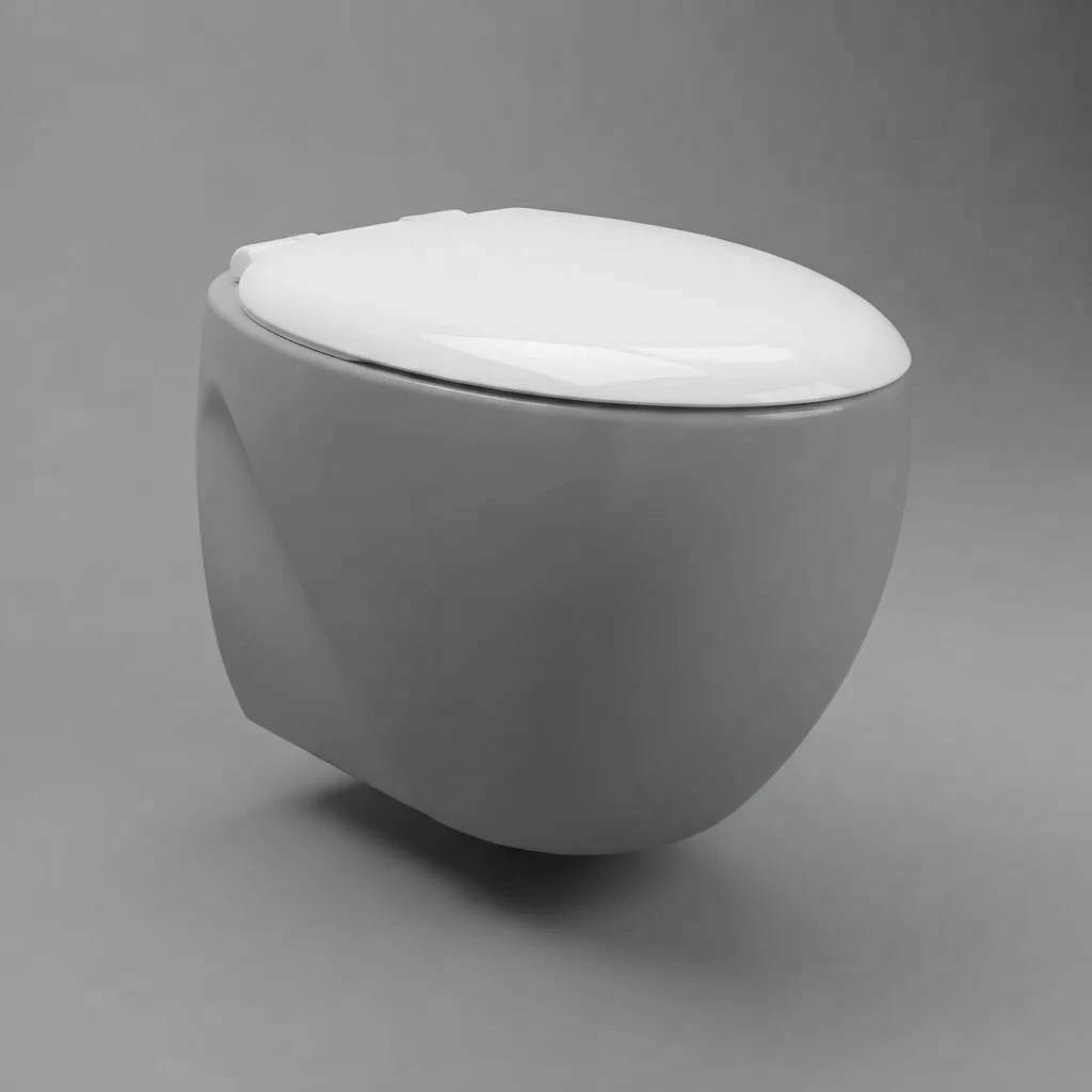 The toilet seat is made of duroplast. - 2
